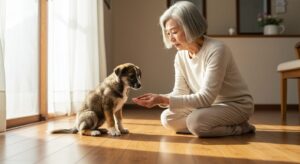 ドックフードを食べなくなった老犬