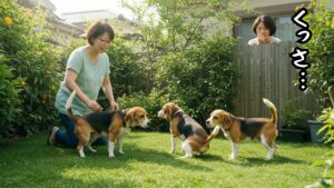 犬の臭いで隣人トラブル