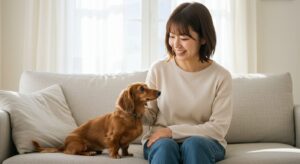 犬用バイオ消臭剤ニオワンちゃんで悪臭が消えたソファー